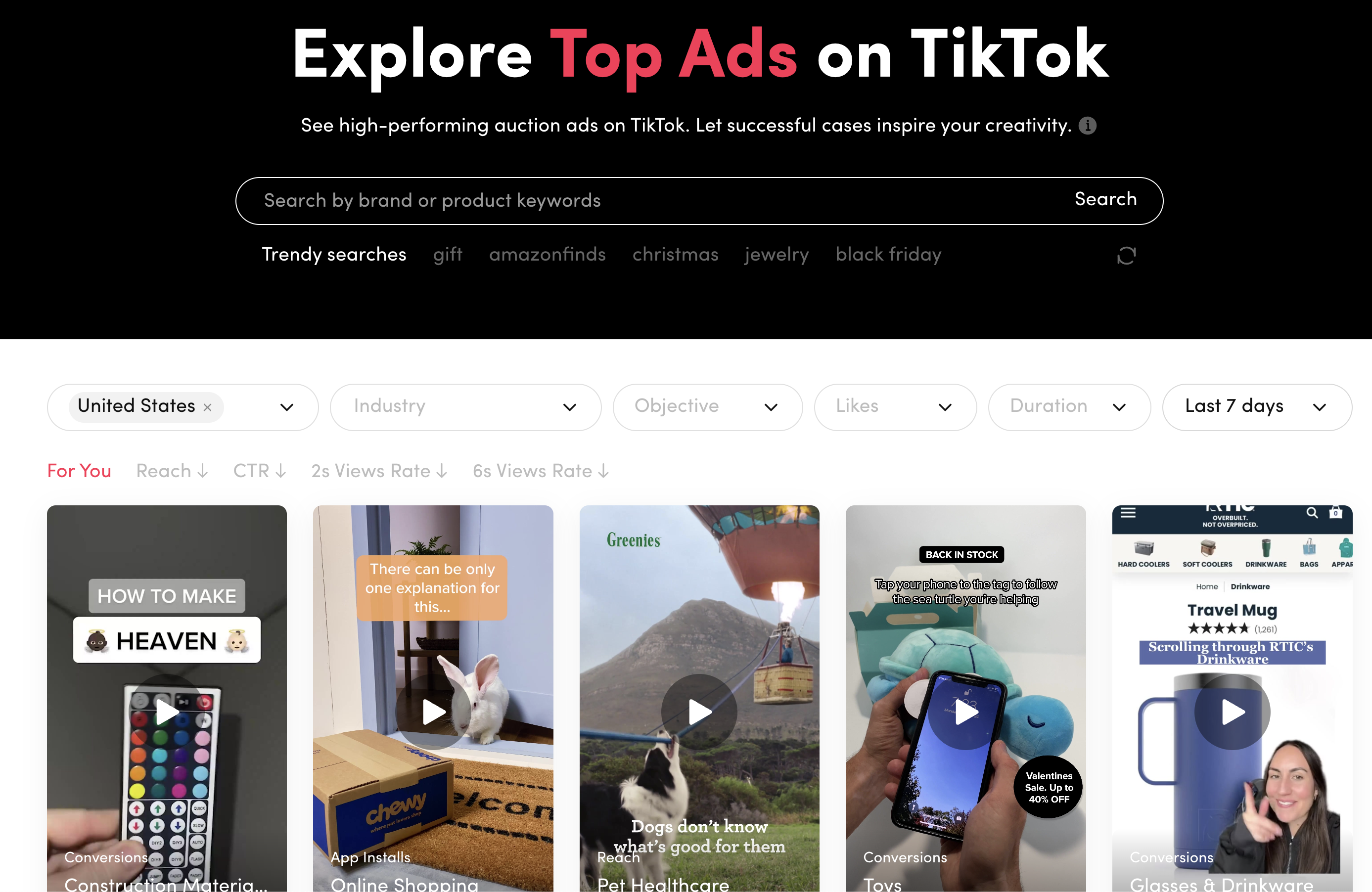 TikTok's Best Performing Ads